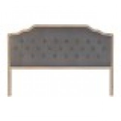 Табла за легло DKD Home Decor Тъмно сив каучук 160 x 10 x 120 cm - Paturi