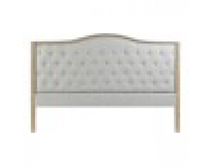 Табла за легло DKD Home Decor Тъмно сив каучук 160 x 10 x 120 cm