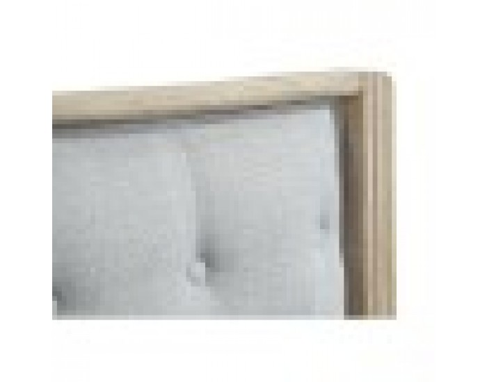 Табла за легло DKD Home Decor Тъмно сив каучук 160 x 10 x 120 cm