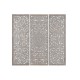 Табла за легло Home ESPRIT Сив Дървен MDF 180 x 3,5 x 180 cm