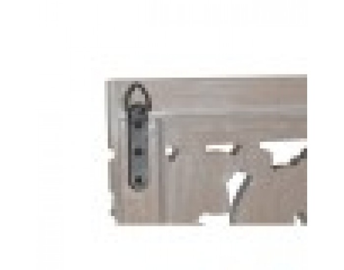 Табла за легло Home ESPRIT Сив Дървен MDF 180 x 3,5 x 180 cm