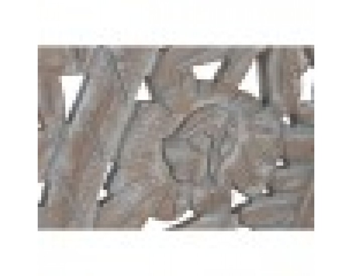 Табла за легло Home ESPRIT Сив Дървен MDF 180 x 3,5 x 180 cm