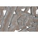 Табла за легло Home ESPRIT Сив Дървен MDF 180 x 3,5 x 180 cm