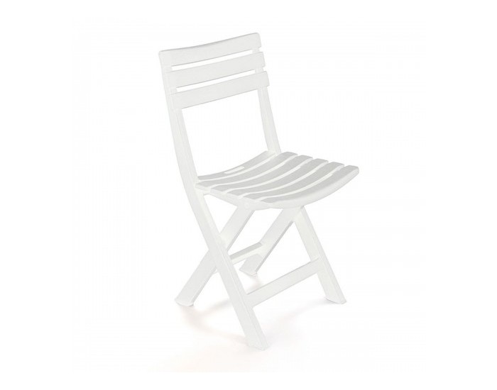 подплатен къмпинг стол IPAE Progarden Birki bir80cbi Бял 44 x 41 x 78 cm