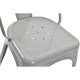 Стол DKD Home Decor Сив Метал 53 x 45 x 85 cm