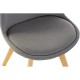 Стол DKD Home Decor Кафяв Сив 48 x 56 x 83 cm