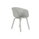 Трапезен стол DKD Home Decor Светло сив 56 x 58 x 78 cm 60 x 55 x 78 cm