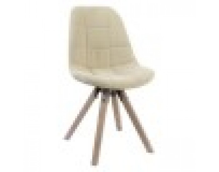 Трапезен стол DKD Home Decor полиестер Памук Дървен (47 x 55 x 85 cm)