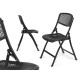 подплатен къмпинг стол GiftDecor ZJ-Y59BL Черен 59 x 50 x 82 cm 108 x 13,5 x 50 cm (4 броя)