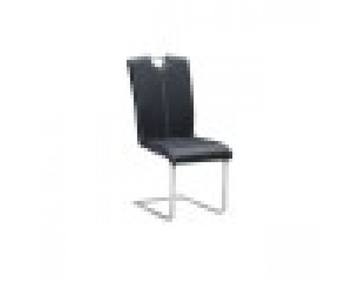 Трапезен стол DKD Home Decor Черен Метал Полиуретан (59 x 45 x 102 cm)