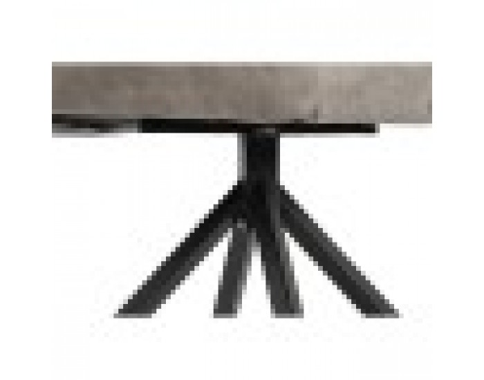 Стол DKD Home Decor Черен Сив 55 x 58 x 83 cm
