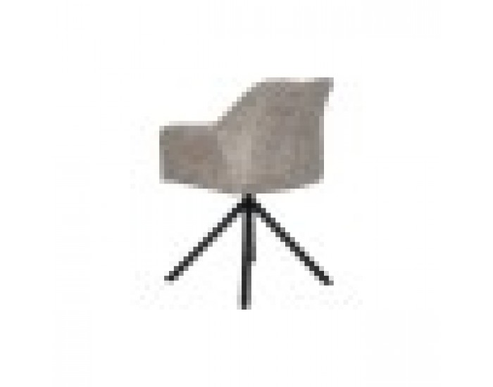 Стол DKD Home Decor Черен Сив 55 x 58 x 83 cm