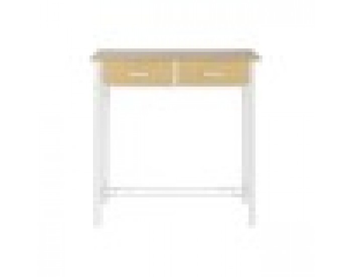 Комплект от маса с 2 стола DKD Home Decor Метал Дървен MDF 80 x 50 x 84 cm