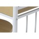 Комплект от маса с 2 стола DKD Home Decor Метал Дървен MDF 80 x 50 x 84 cm
