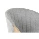 Трапезен стол Home ESPRIT Сив полиестер Дървен 60 x 57,5 x 79 cm