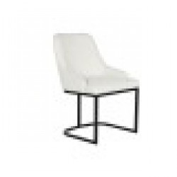 Трапезен стол Home ESPRIT Бял Черен 54 x 61 x 82,5 cm - Home esprit