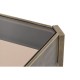Маса за кафе DKD Home Decor 102 x 62 x 53 cm Кристал Метал Алуминий