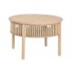 Маса за кафе Home ESPRIT Естествен Cмърч 75 x 75 x 49 cm - Seturi mese și scaune