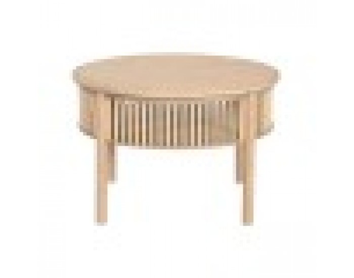 Маса за кафе Home ESPRIT Естествен Cмърч 75 x 75 x 49 cm