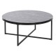 Маса за кафе DKD Home Decor Метал Дървен MDF 80 x 80 x 35 cm