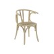 Стол DKD Home Decor Бял Pатан Бряст (56 x 50 x 76 cm)