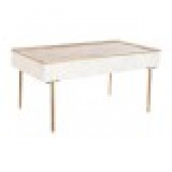 Маса за кафе Home ESPRIT Желязо Дърво манго 120 x 60 x 57 cm - Seturi mese și scaune