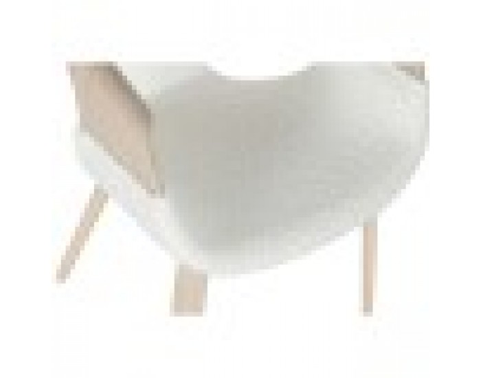 Трапезен стол Home ESPRIT Бял полиестер Дървен 55,5 x 67,5 x 80,5 cm
