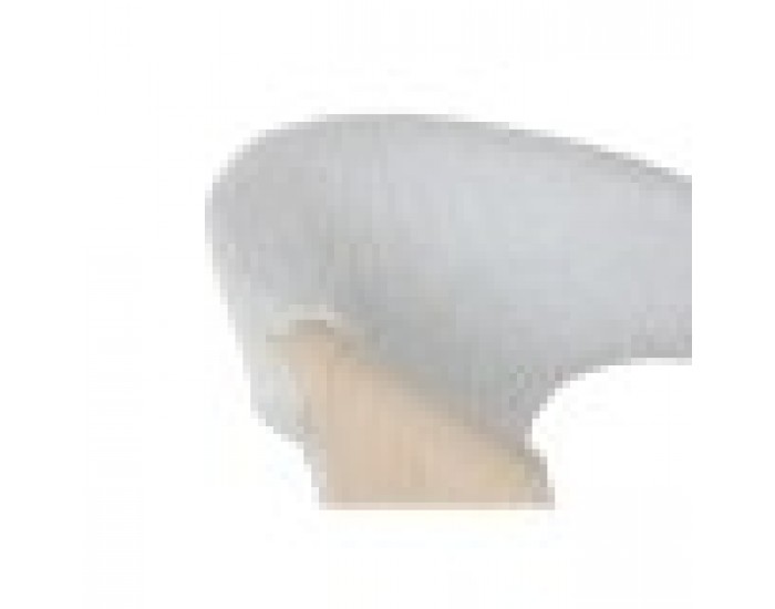 Трапезен стол Home ESPRIT Сив полиестер Дървен 55,5 x 67,5 x 80,5 cm