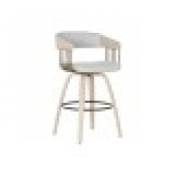 Трапезен стол Home ESPRIT Сив полиестер Дървен 51 x 55 x 91 cm - Home esprit