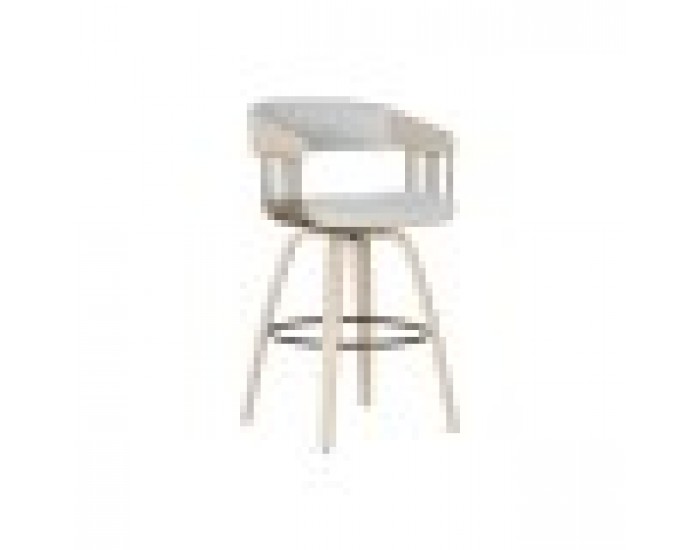 Трапезен стол Home ESPRIT Сив полиестер Дървен 51 x 55 x 91 cm