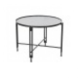 Помощна маса DKD Home Decor Кристал Метал (63 x 63 x 46 cm) - Seturi mese și scaune