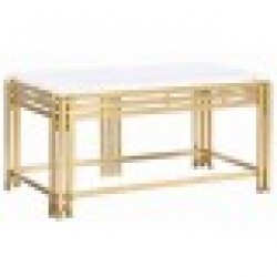 Маса за кафе DKD Home Decor Метал Алуминий Мрамор 80 x 40 x 40 cm - Seturi mese și scaune