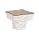 Маса за кафе DKD Home Decor Ела Магнезиев 62 x 62 x 46 cm
