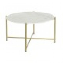 Маса за кафе DKD Home Decor 81 x 81 x 44 cm Мрамор Желязо - Dkd home decor