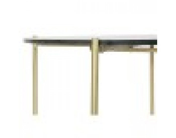 Маса за кафе DKD Home Decor 81 x 81 x 44 cm Мрамор Желязо