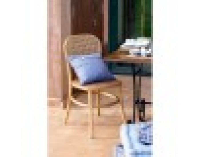 Трапезен стол DKD Home Decor Pатан Бреза (44 x 49 x 87 cm)