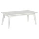 Маса за кафе Home ESPRIT Бял Дърво манго 115 x 55 x 45 cm