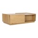 Маса за кафе Home ESPRIT tammepuit Дървен MDF 120 x 60 x 35 cm