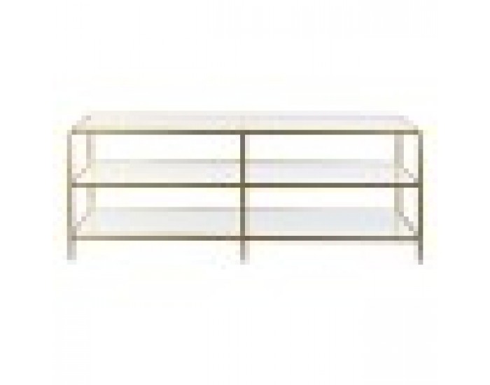 Маса за кафе DKD Home Decor Златен 120 x 50 x 45 cm Огледало Метал