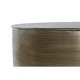 Маса за кафе Home ESPRIT Златен Алуминий 90 x 90 x 40 cm