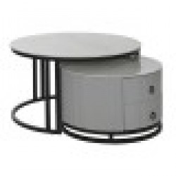 Маса за кафе Home ESPRIT 80 x 80 x 45 cm - Seturi mese și scaune