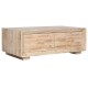 Маса за кафе Home ESPRIT Естествен Cмърч Дървен MDF 130 x 70 x 46 cm
