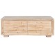 Маса за кафе Home ESPRIT Естествен Cмърч Дървен MDF 130 x 70 x 46 cm