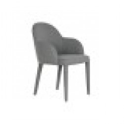 Трапезен стол Home ESPRIT Сив полиестер Метал 59 X 63 X 86 cm - Home esprit