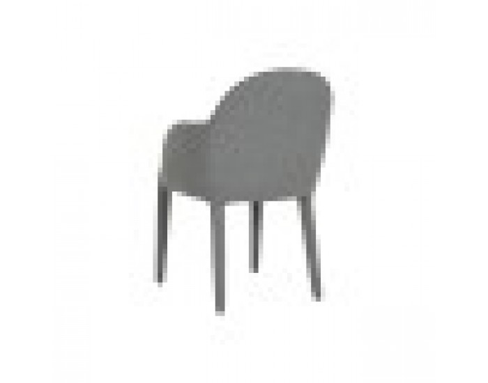 Трапезен стол Home ESPRIT Сив полиестер Метал 59 X 63 X 86 cm