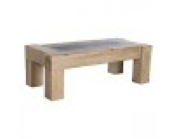 Маса за кафе Home ESPRIT Ела Дървен MDF 140 x 70 x 46 cm