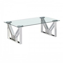 Маса DKD Home Decor Кристал, Стомана, 130 x 70 x 45 cm - Dkd home decor