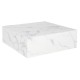 Маса за кафе Home ESPRIT Бял Дървен MDF 90 x 90 x 35 cm