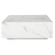 Маса за кафе Home ESPRIT Бял Дървен MDF 90 x 90 x 35 cm