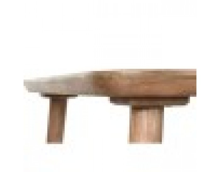 Маса за кафе Home ESPRIT Светло кафяв Aкациево дърво 118 x 60 x 40 cm